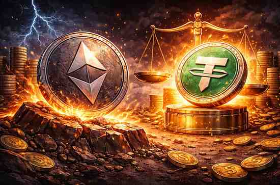 Ethereum at Risk? Odds Jump to 60% of Losing #2 Spot to Tether (USDT)